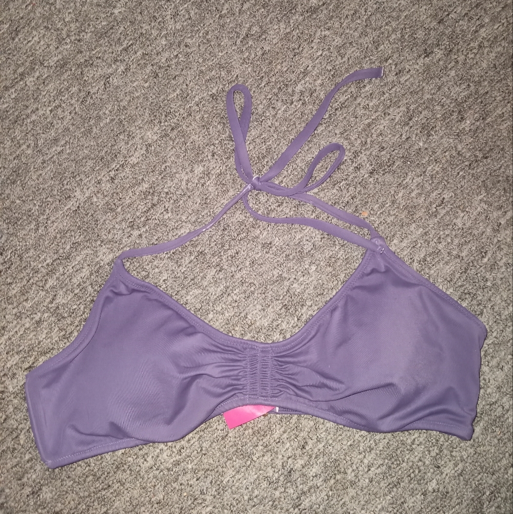 Victoria Secret purple swim top size medium